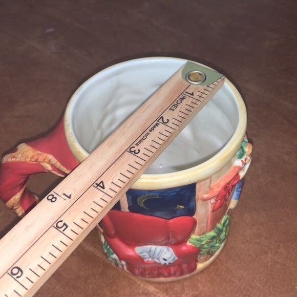 Christmas 3D Ceramic Mug By Susan Winget - Picture 6 of 7